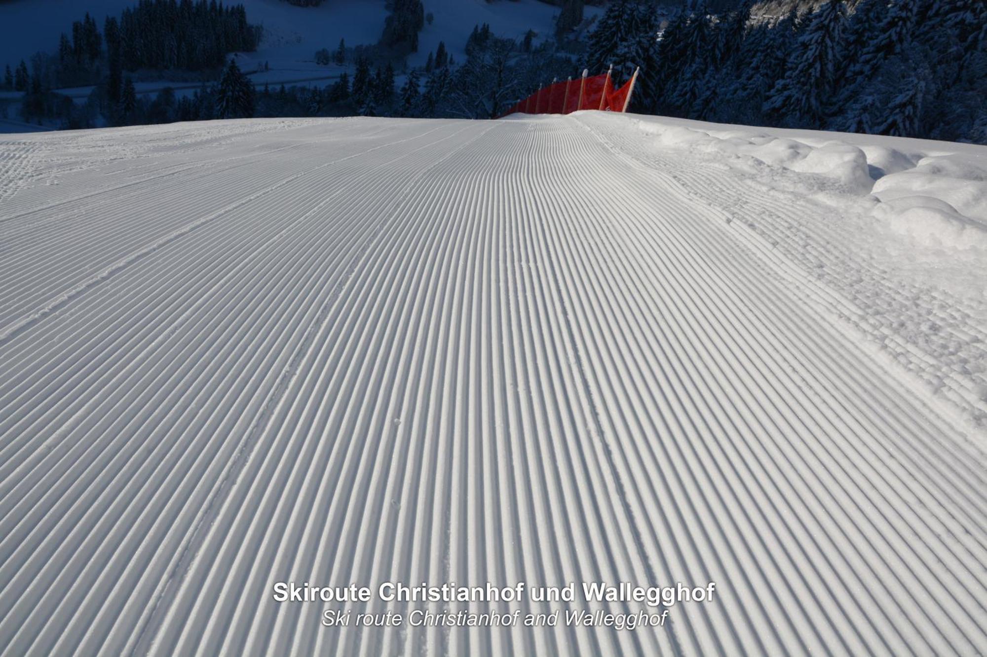 Ski In-Ski Out - Gaestehaeuser Saalbach-Hinterglemm - Wallegghof Christianhof Eksteriør billede